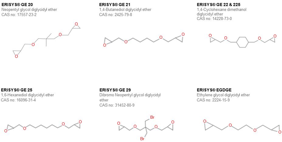 Epoxy Erisys Epoxy Functional Reactive Modifiers Chemkno