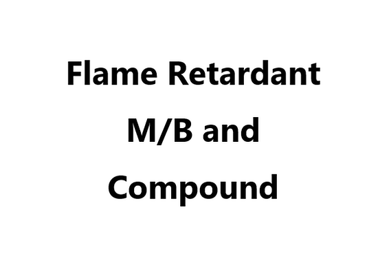 Functional Additive Master Batch - Flame Retardant M/B and Compound