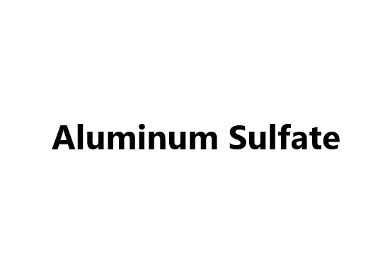 Inorganic Coagulant - Aluminum Sulfate