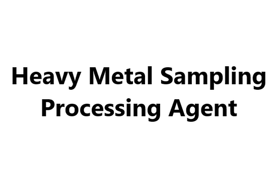 Environmental Synthesis Water Processing Agent - ﻿Heavy Metal Sampling Processing Agent