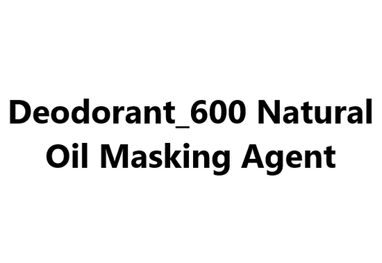 Deodorant_600 Natural Oil Masking Agent
