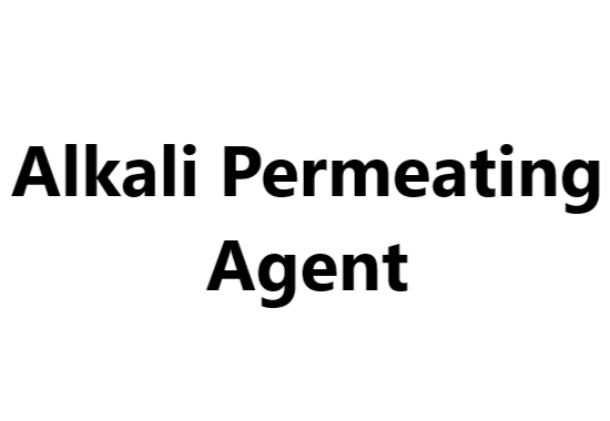 Deoiling Agent, Alkali Permeating Agent