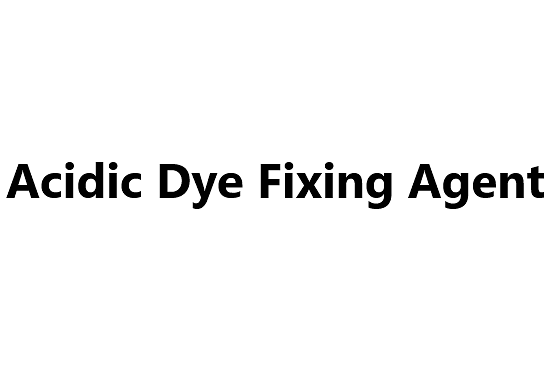 Acidic Dye Fixing Agent