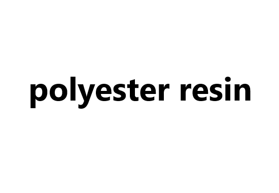 Synthetic Resins - polyester resin