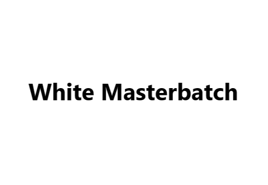 White Masterbatch