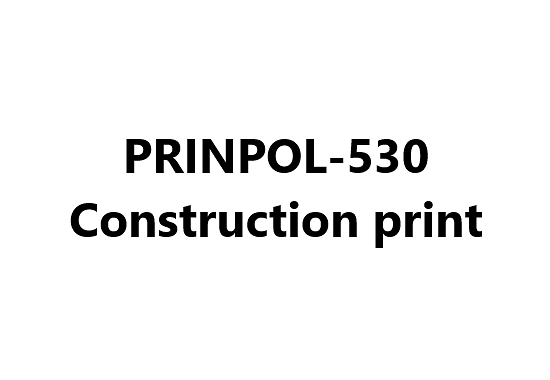 PRINPOL-530 Construction print