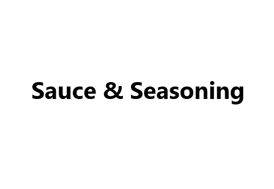 Sauce & Seasoning