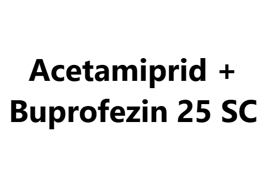 Insecticide - Acetamiprid + Buprofezin 25 SC