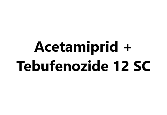 Insecticide - Acetamiprid + Tebufenozide 12 SC