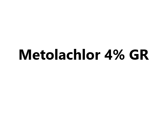 Herbicide - Metolachlor 4% GR