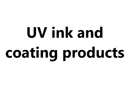 UV ink and coating products