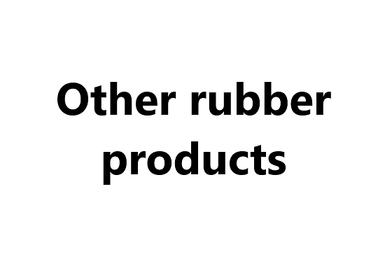 Other rubber products