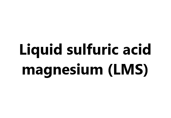 Liquid sulfuric acid magnesium (LMS)