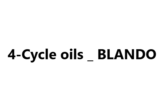 4-Cycle oils _ BLANDO