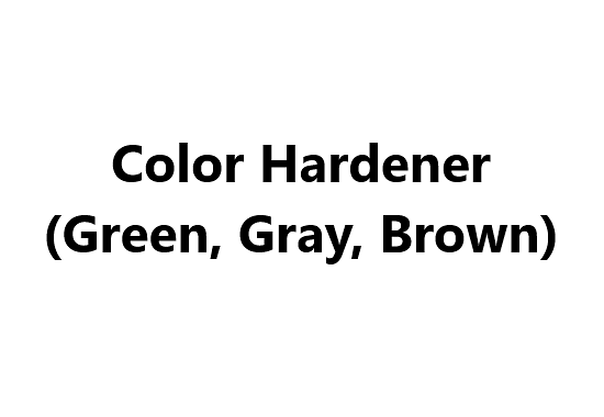 Floor Strengthening Agent _ Color Hardener (Green, Gray, Brown)