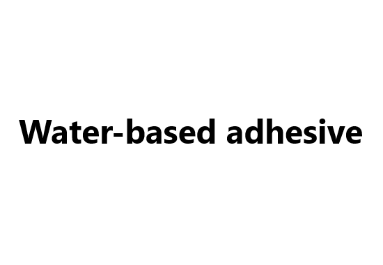 Water-based adhesive