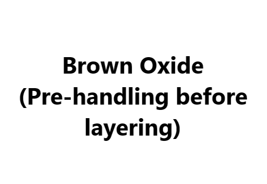 PCB Process Chemicals _ Brown Oxide (Pre-handling before layering)