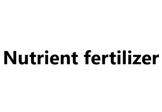 Nutrient fertilizer