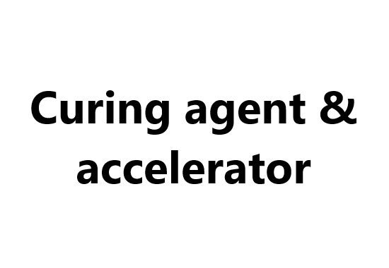 Curing agent & accelerator