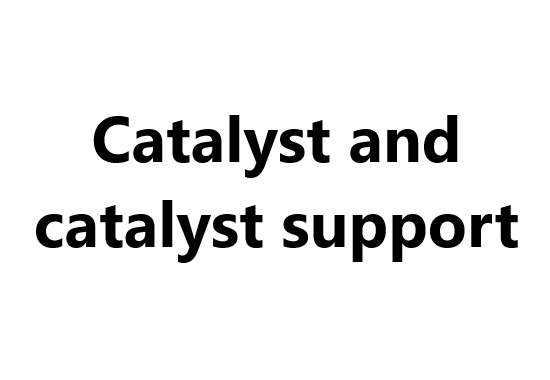 Catalyst and catalyst support