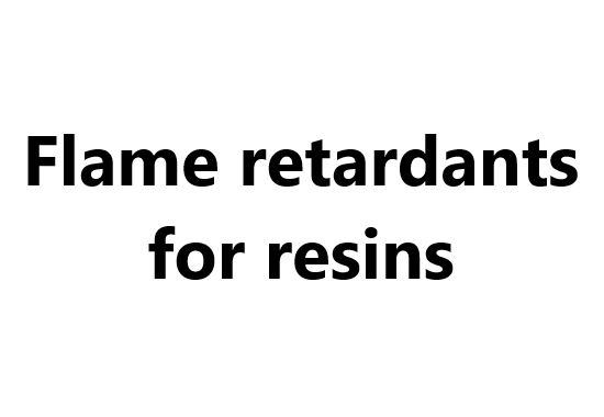Flame retardants for resins