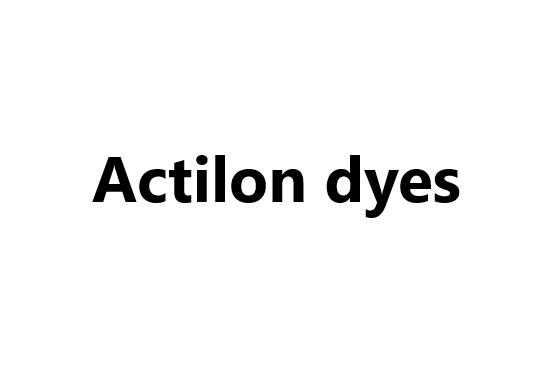 Actilon dyes