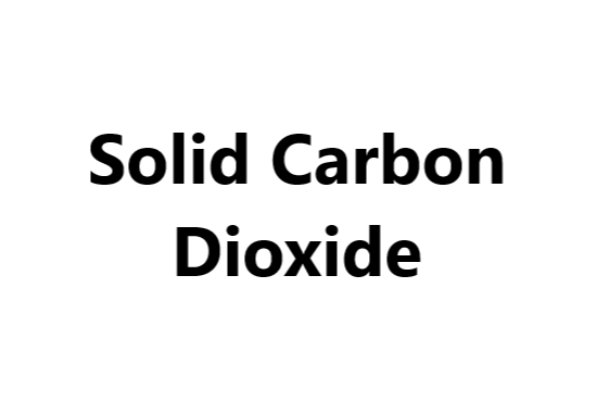 Solid Carbon Dioxide