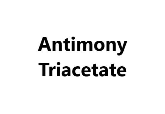 Antimony Triacetate