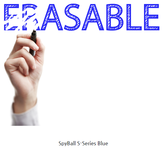 Erasable Microcapsule _ SpyBall