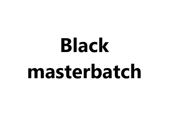 Black masterbatch