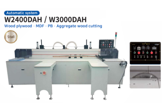 Laminated Wood Cutting Machine _ W2400DAH / W3000DAH