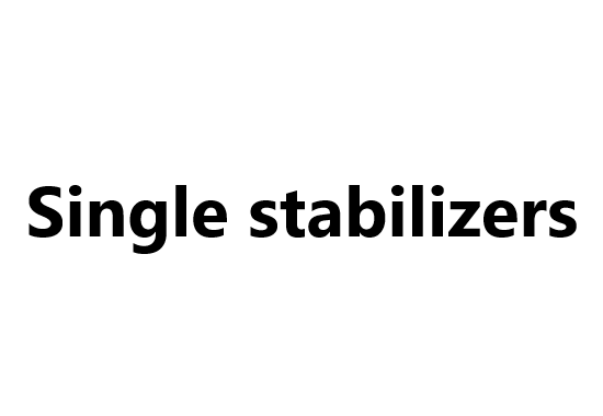 Single stabilizers