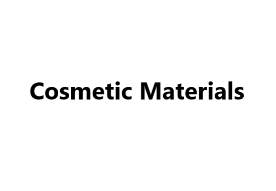 Cosmetic Materials