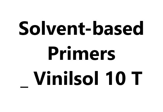 Solvent-based Primers _ Vinilsol 10 T