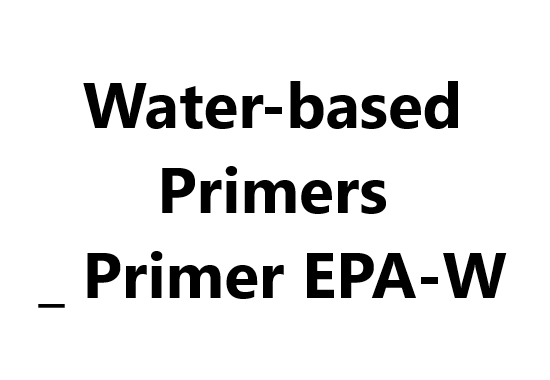 Water-based Primers _ Primer EPA-W