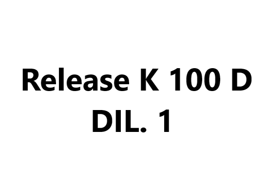 Release Agents in Solvent Solution _ Release K 100 D DIL. 1