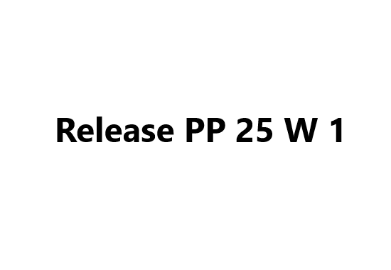 Water-borne Release Agents _ Release PP 25 W 1