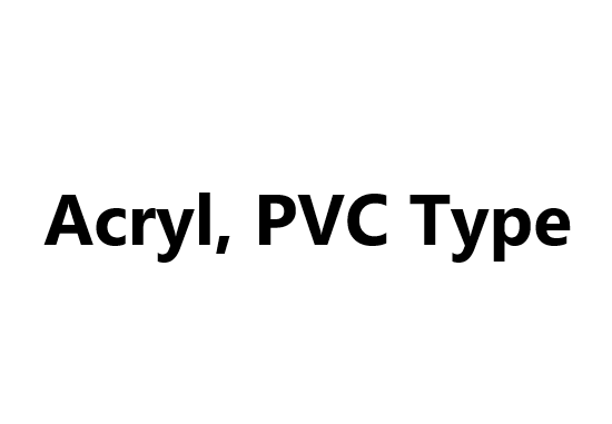 Surface Coating Agents _ Acryl, PVC Type