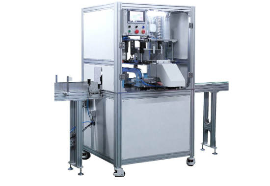 Cleanser Container Cutting Machine (Automation)