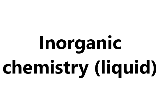 Inorganic chemistry (liquid)