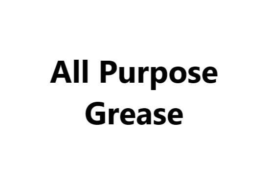 All Purpose Grease