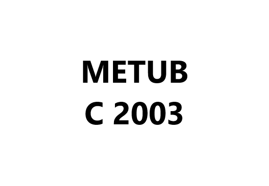 Neat Cutting Fluids _ METUB C 2003