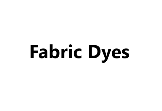 Fabric Dyes