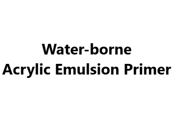 Water-borne Acrylic Emulsion Primer _ SA-435