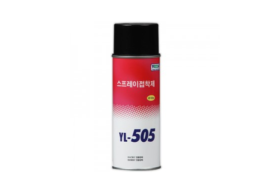 Spray adhesive (for permanent fixing)