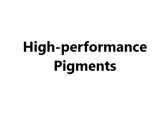 High-performance Pigments